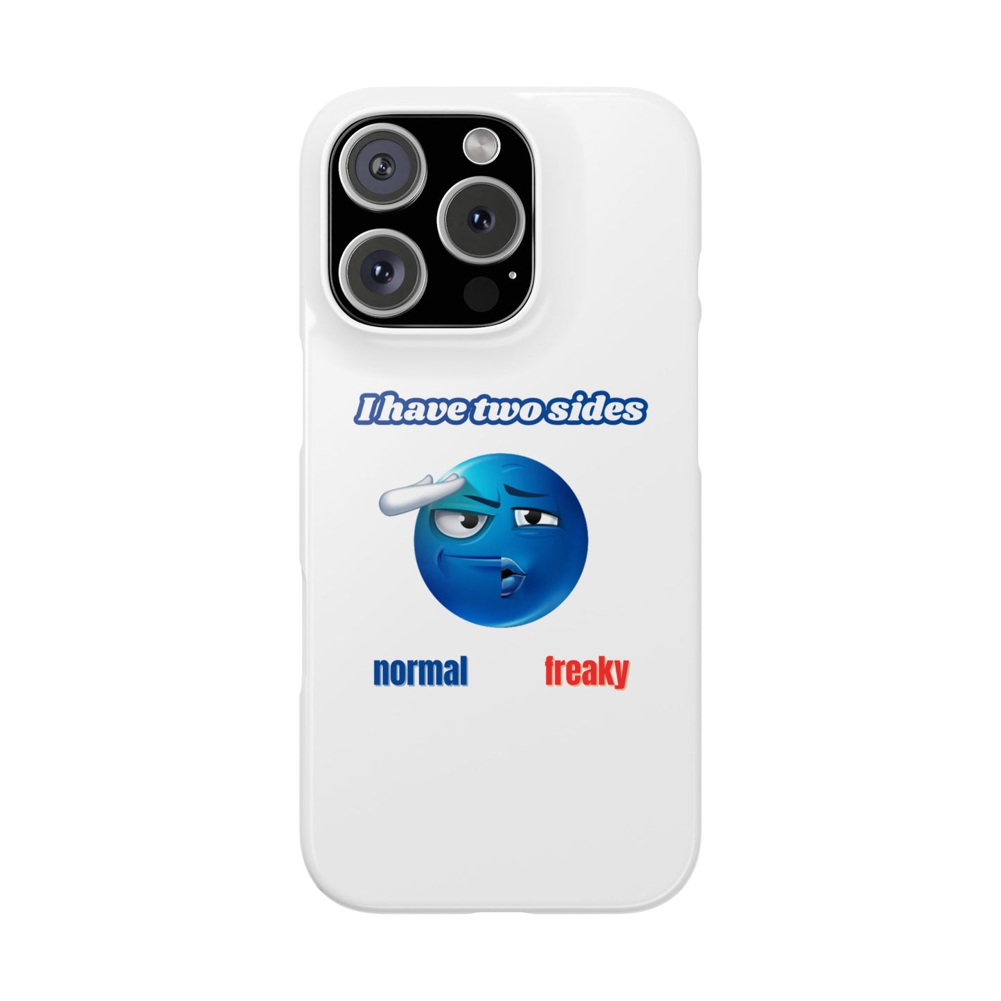 Normal vs Freaky Phone Case